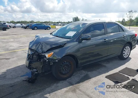 2013 Toyota Corolla S/Le из США, поврежденный, VIN 5YFBU4EE5DP199003